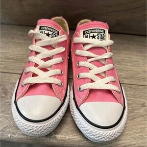 Girls size 13 converse sneakers